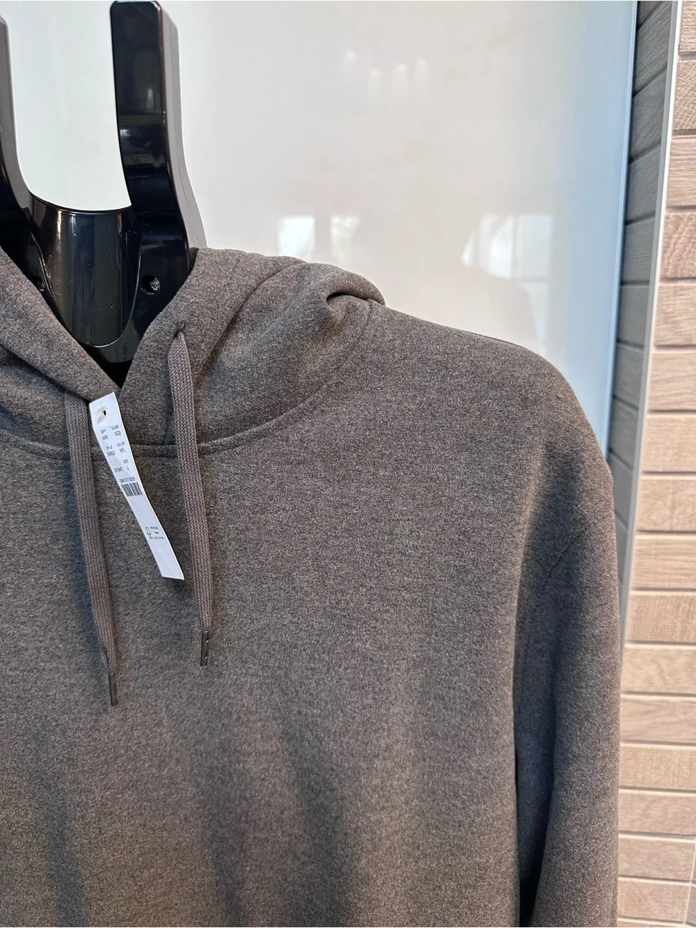 J. Crew Seaboard Men's Gray Hooded Sweat Shirt